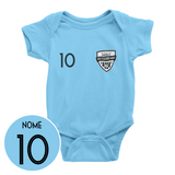 Body de Time Personalizado com o Escudo, Nome e Número