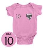 Body de Time Personalizado com o Escudo, Nome e Número