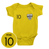 Body de Time Personalizado com o Escudo, Nome e Número