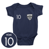 Body de Time Personalizado com o Escudo, Nome e Número