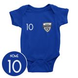Body de Time Personalizado com o Escudo, Nome e Número