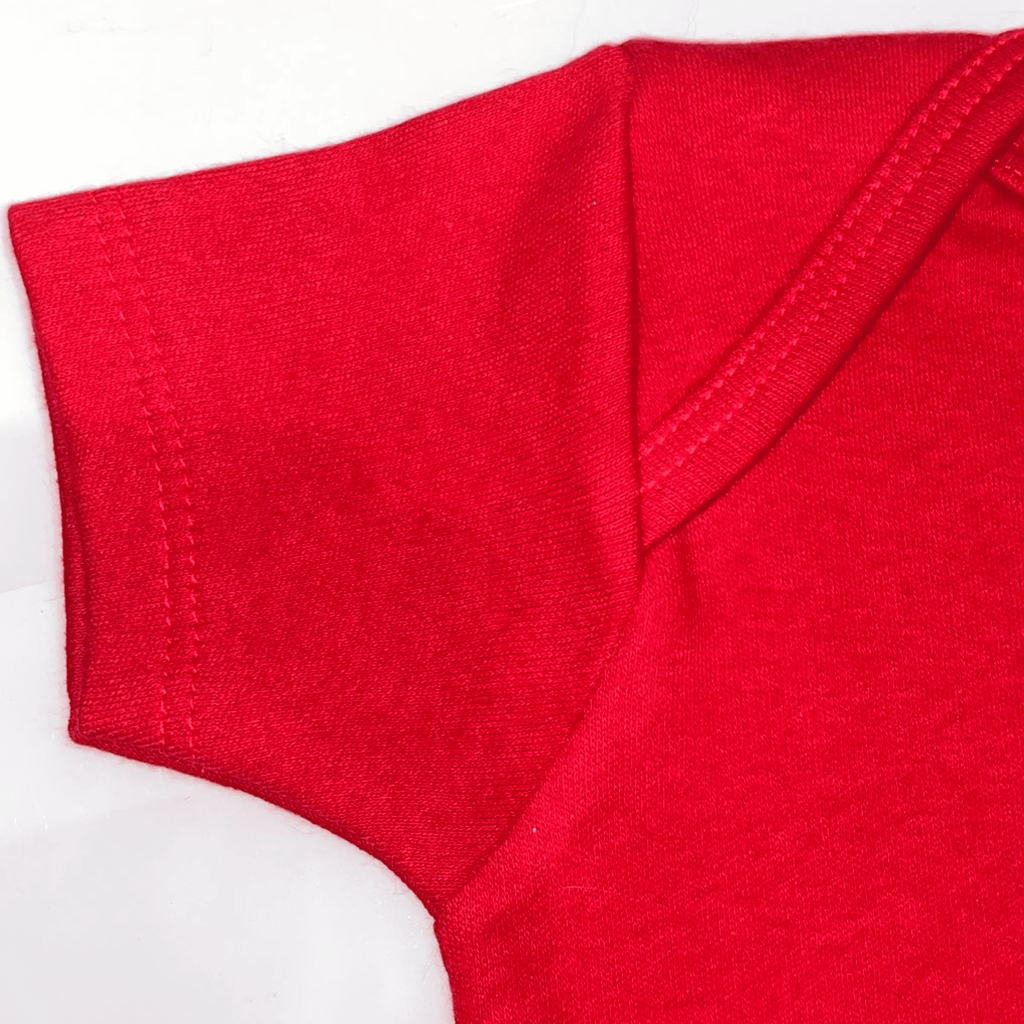 Body O Melhor Presente de Natal Sou Eu - Vermelho