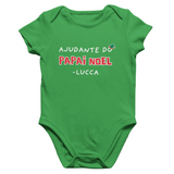 Body Ajudante do Papai Noel com Nome