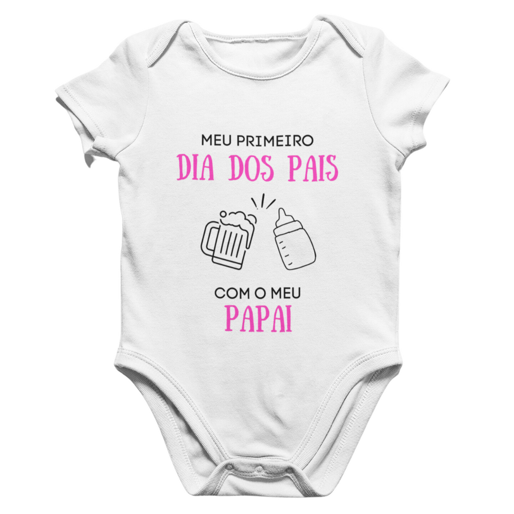 Kit Poliéster Primeiro Dia Dos Pais Com Minha Filha