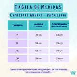 Camiseta Adulto Personalizada Sua Ideia Aqui