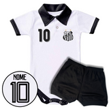 Kit Body Polo e Shorts Personalizado do Santos