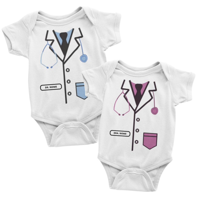 Body Personalizado Uniforme de Médico/a