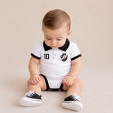 Body Polo Bebê Oficial Vasco – Personalizado com Nome e Número