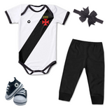 Kit Luxo Body Proteção UV Vasco Com Tênis, Shorts/Calça e Laço