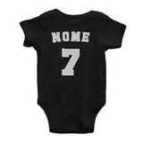 Body de Basquete Personalizado - Preto e Prata