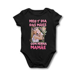 Kit Preto Dia Das Mães Com Foto - Modelo Rosa