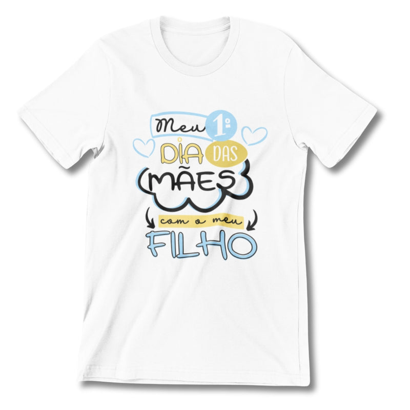 Kit Branco 1° Dia Das Mães - Modelo Azul