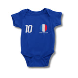 Body Personalizado da França Azul - Edição Especial Mbappé