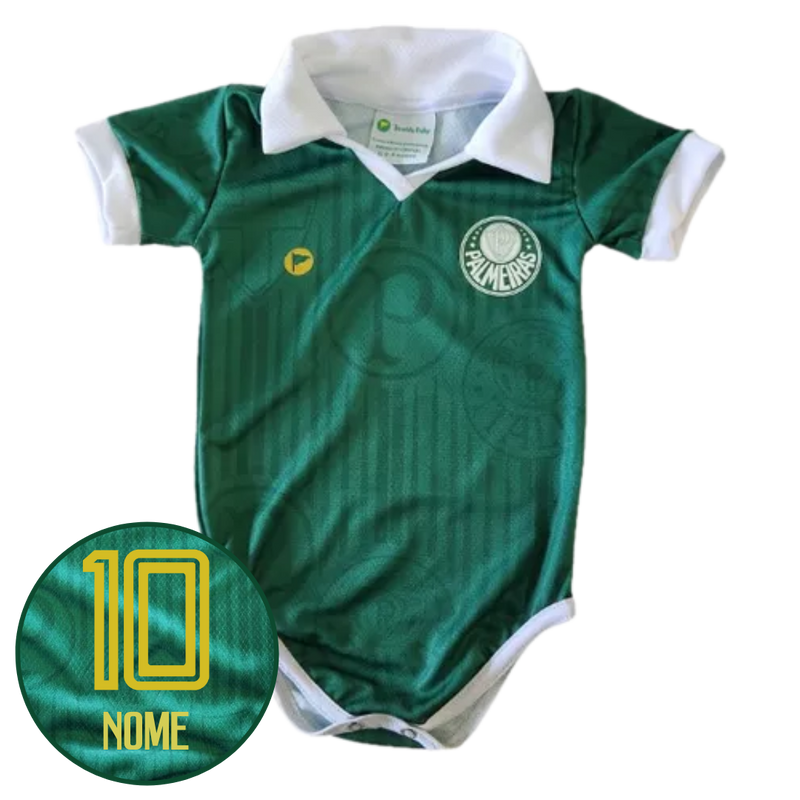 Body Polo Verde Proteção UV Palmeiras