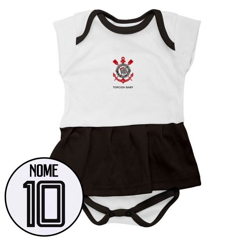 Body Saia Personalizado do Corinthians