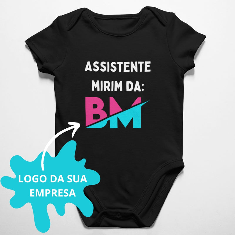 Body Infantil Com a Sua Logo