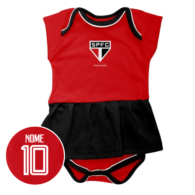 Body Saia Personalizado do São Paulo