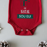 Body O Melhor Presente de Natal Sou Eu - Estampa Verde