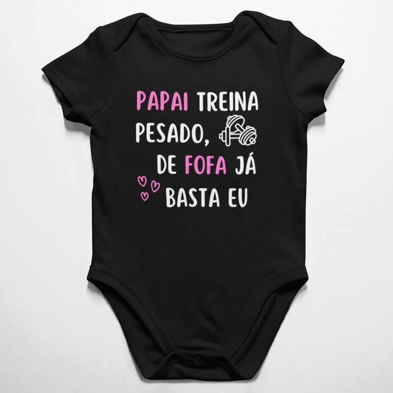 Body Treino Fofo - Estampa Pink