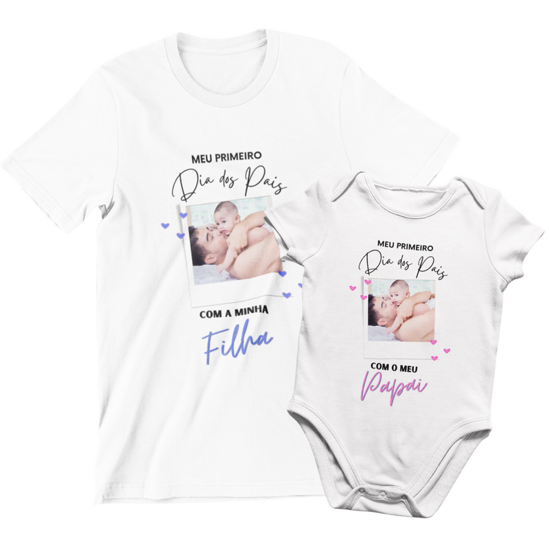 Kit Dia Dos Pais Com Foto - Menina