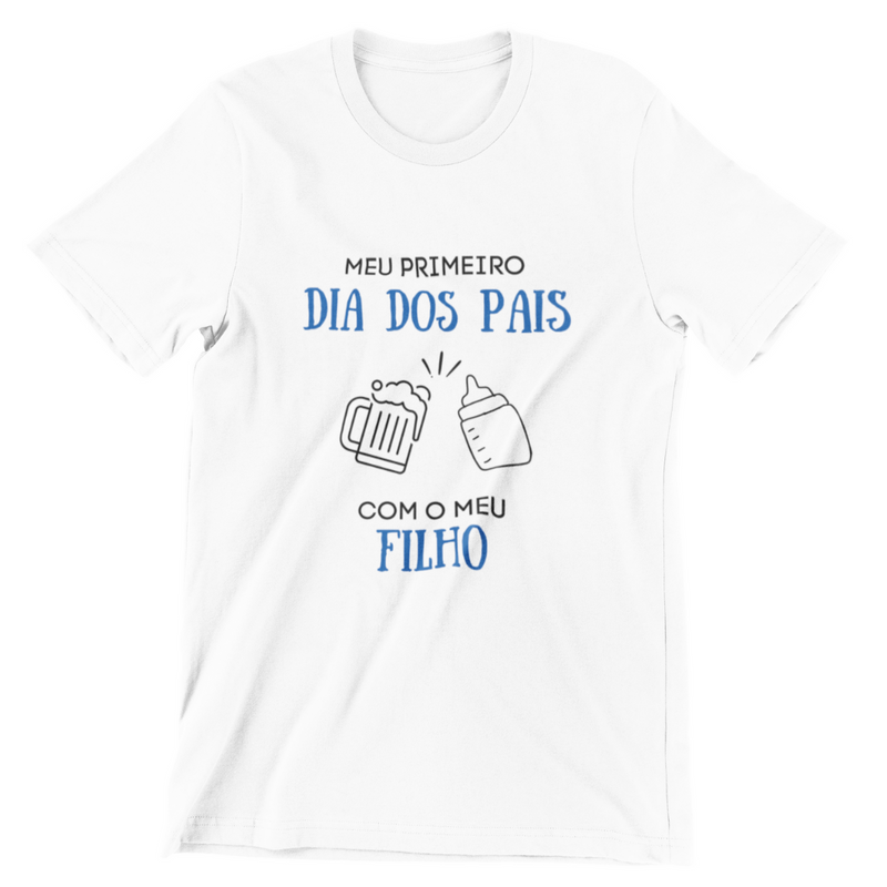 Kit Poliester Primeiro Dia Dos Pais Com Meu Filho