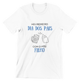 Kit Poliester Primeiro Dia Dos Pais Com Meu Filho