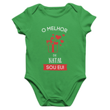 Body O Melhor Presente de Natal Sou Eu - Verde