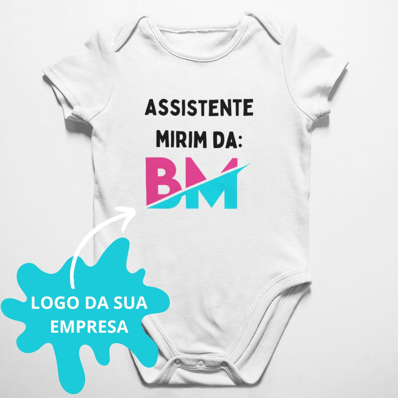 Body Infantil Com a Sua Logo