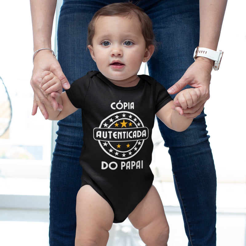 Body Cópia Autenticada do Papai/ Mamãe