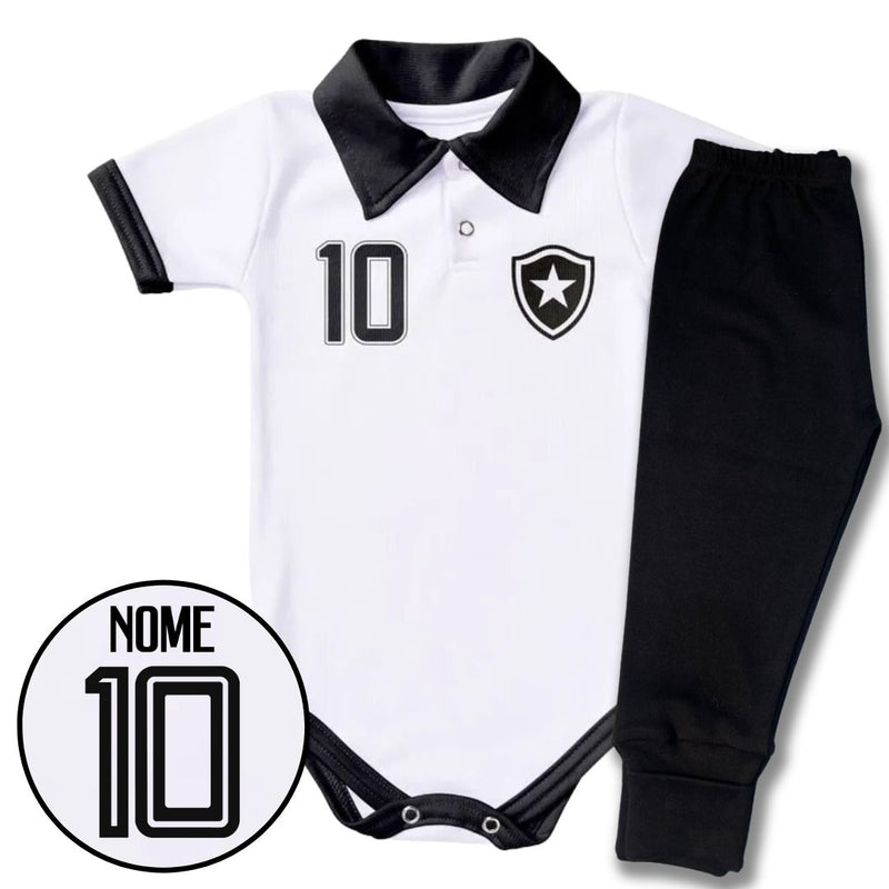 Kit Body e Shorts/Calça Personalizado do Botafogo