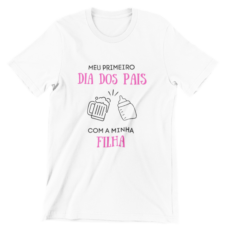 Kit Poliéster Primeiro Dia Dos Pais Com Minha Filha