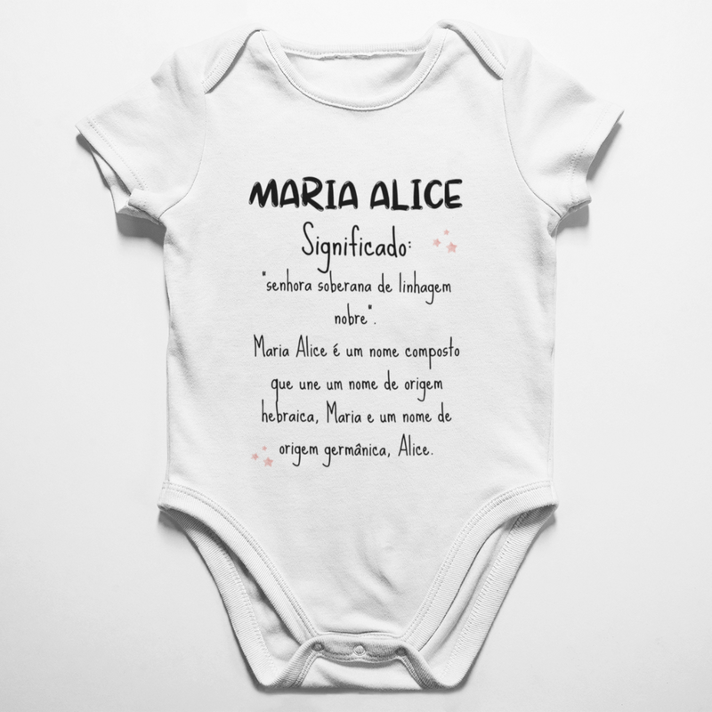 Body Nome com Significado Maria Alice