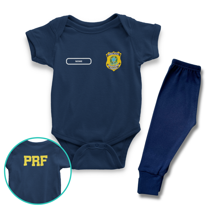 Conjunto Personalizado da Polícia Rodoviária Federal PRF