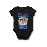 Kit Preto Dia Das Mães Com Foto - Modelo Azul