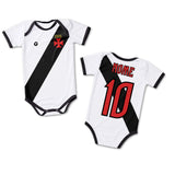 Kit Luxo Body Bebê Oficial Proteção UV Vasco Menina – Saia, Tênis e Laço