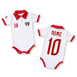 Body Polo Bebê Oficial São Paulo – Personalizado com Nome e Número