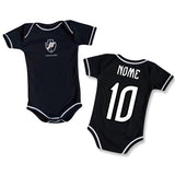 Body Bebê Preto Vasco – Personalizado com Nome e Número