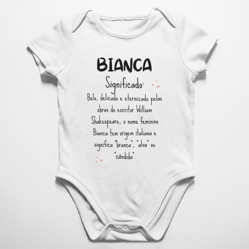 Body Nome com Significado Bianca