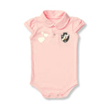 Body Bebê Rosa Vasco – Personalizado com Nome e Número