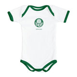 Body Bebê Branco Palmeiras – Personalizado com Nome e Número
