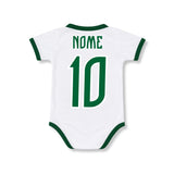 Body Bebê Branco Palmeiras – Personalizado com Nome e Número
