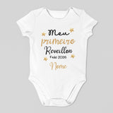 Body Personalizado Meu Primeiro Réveillon Feliz 2026