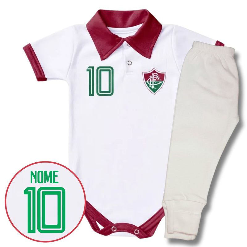 Kit Body e Shorts/Calça Personalizado do Fluminense