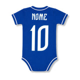 Body Bebê Azul Cruzeiro – Personalizado com Nome e Número