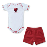 Body Bebê Branco Flamengo – Personalizado com Nome e Número