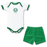 Body Bebê Branco Palmeiras – Personalizado com Nome e Número