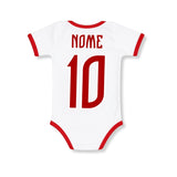 Body Branco Bebê Oficial São Paulo – Personalizado com Nome e Número