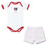 Body Branco Bebê Oficial São Paulo – Personalizado com Nome e Número