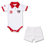 Body Polo Bebê Oficial São Paulo – Personalizado com Nome e Número
