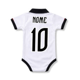 Body Polo Bebê Oficial Santos – Personalizado com Nome e Número